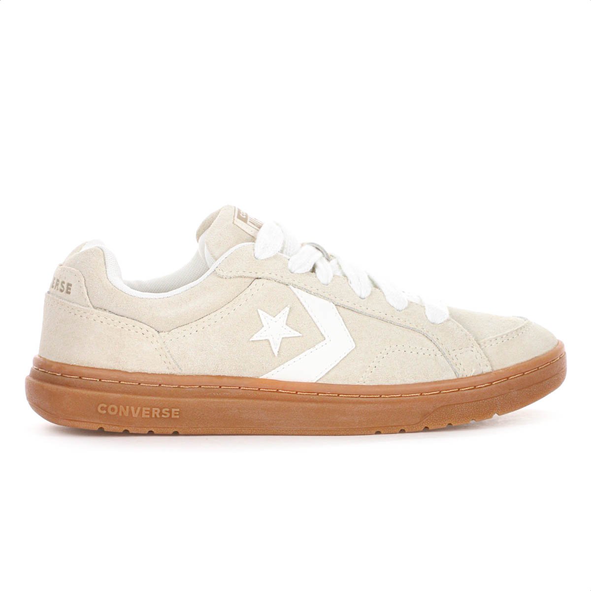 Tenis Converse All Star Pro Blaze Classic Puffed Couro Bege - Feminino