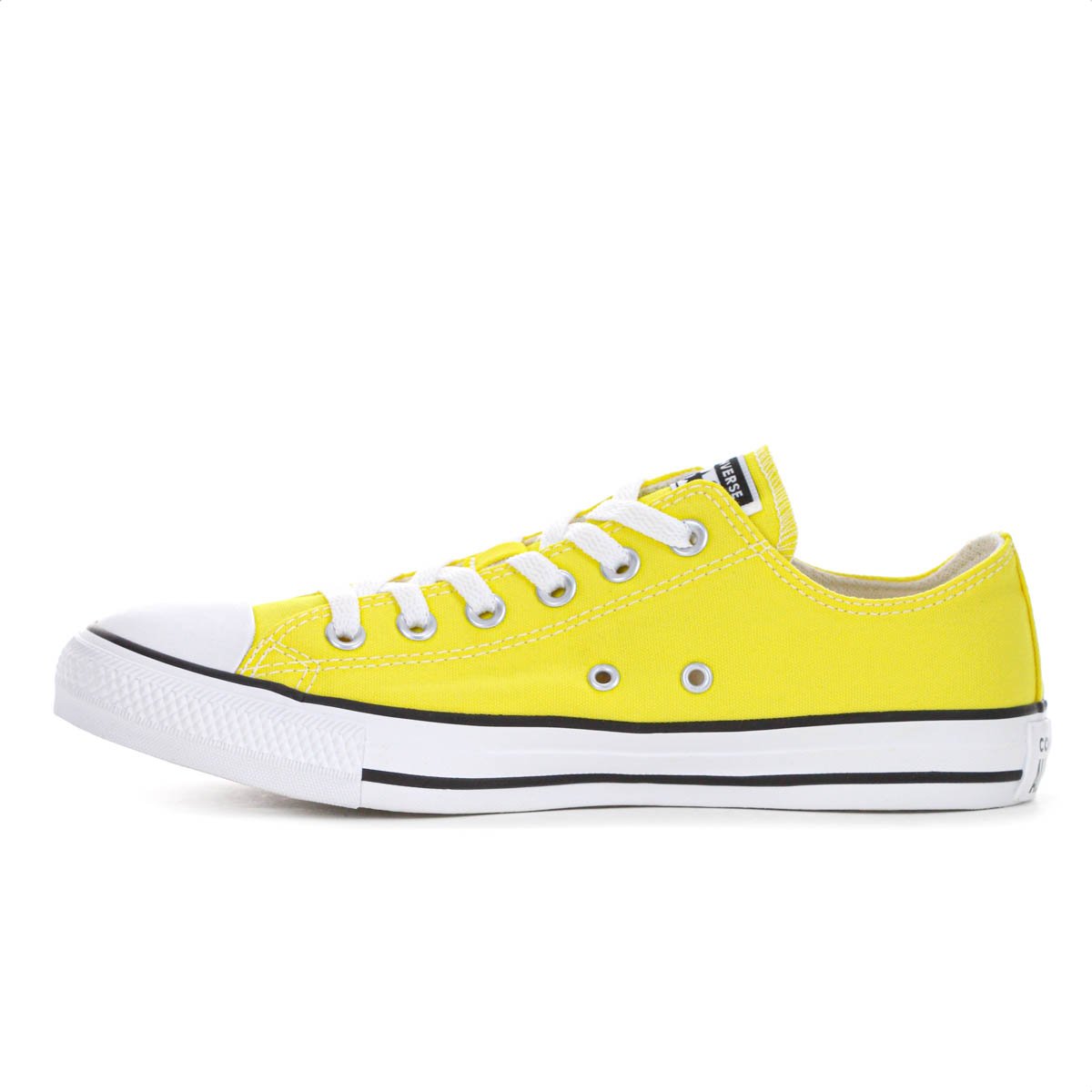 Tenis Converse Chuck Taylor Seasonal All Star Cano Baixo Amarelo - Feminino Amarelo 2