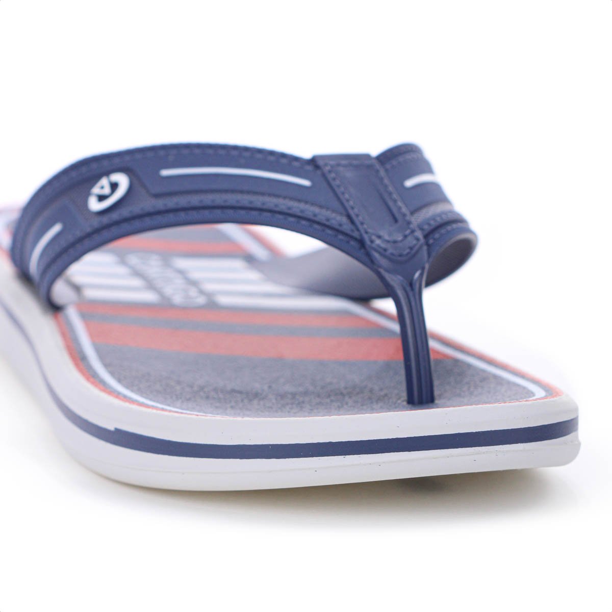 Chinelo Cartago Palermo II Azul Vermelho e Cinza - Masculino Azul 7