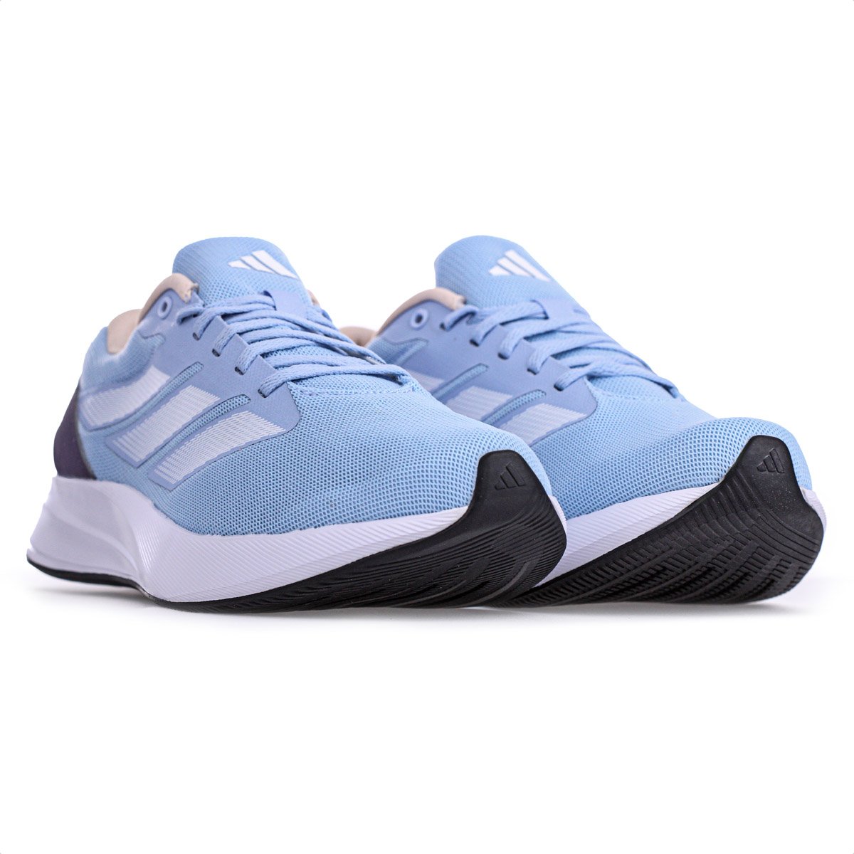 Tenis Adidas Duramo RC Azul Claro Branco e Roxo - Feminino Azul 3