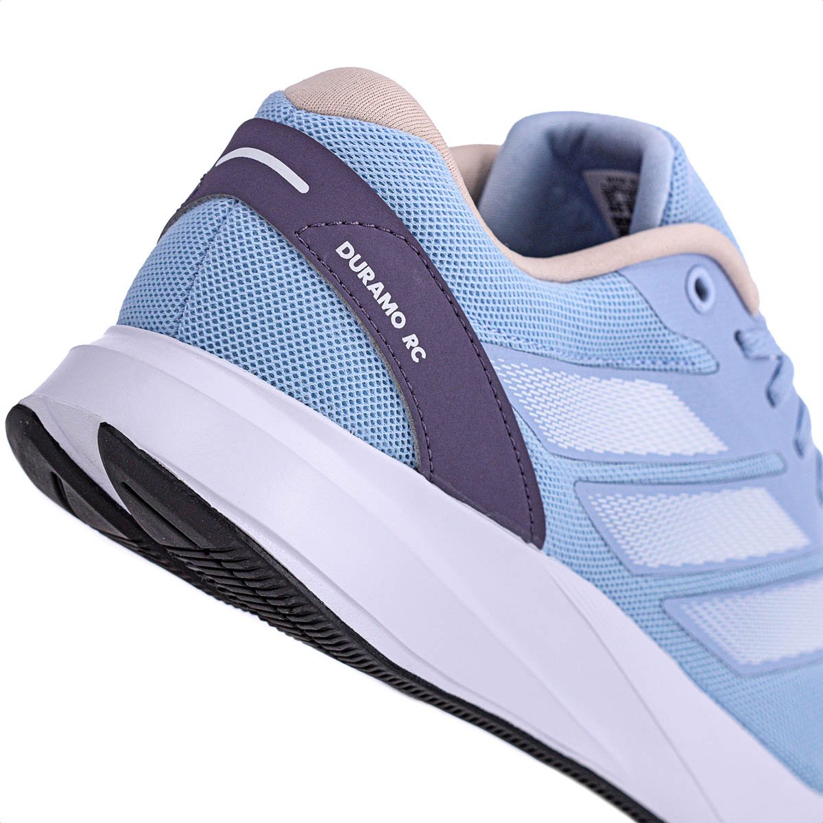 Tenis Adidas Duramo RC Azul Claro Branco e Roxo - Feminino Azul 8