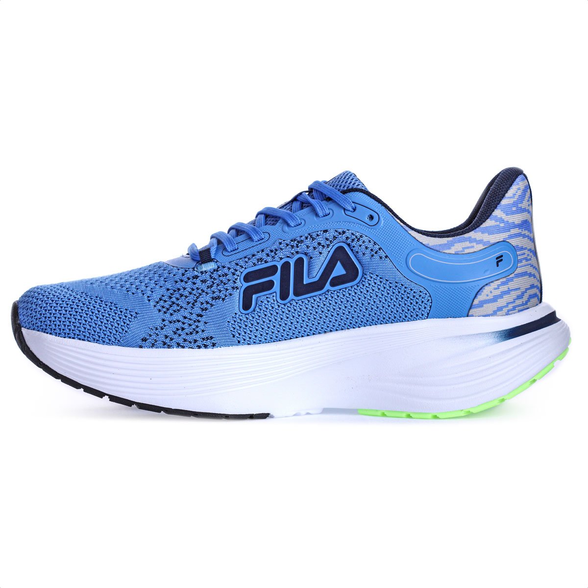 Tenis Fila Racer Nairobi Azul Claro e Cinza - Masculino  Azul 3
