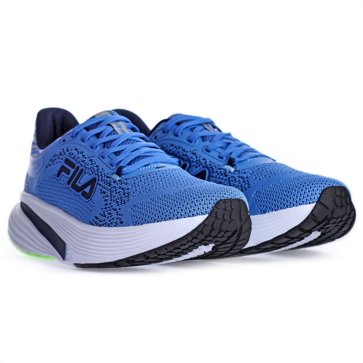 Tenis Fila Racer Nairobi Azul Claro e Cinza - Masculino  Azul 4