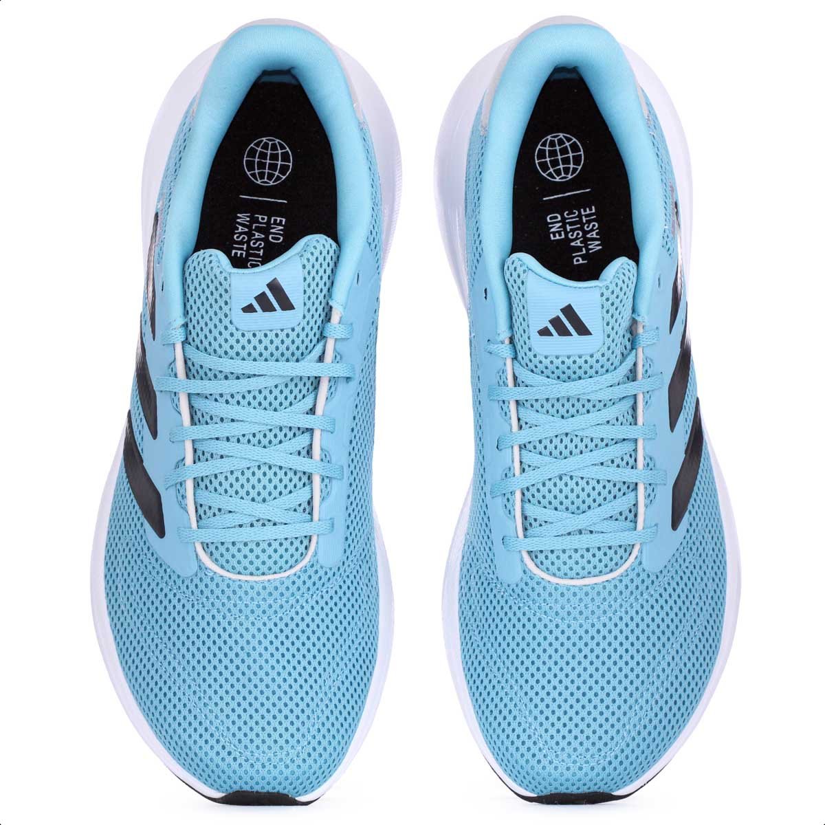 Tenis Adidas Response Runner U Azul e Preto - Masculino Azul 5
