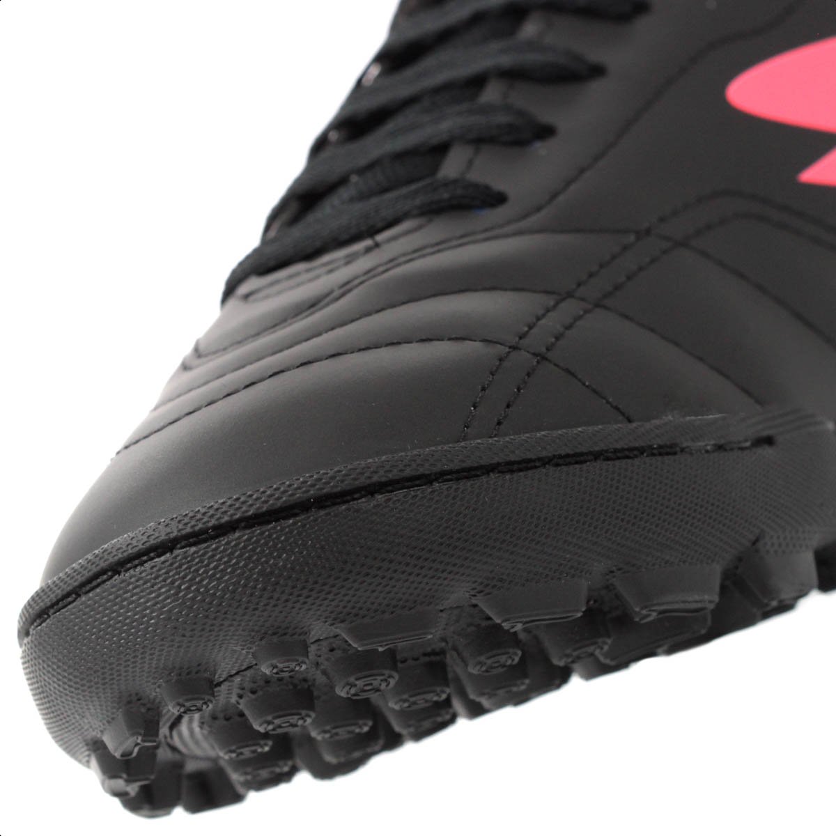 Chuteira Dray Society 329 Preto e Coral - Masculina Preto 7