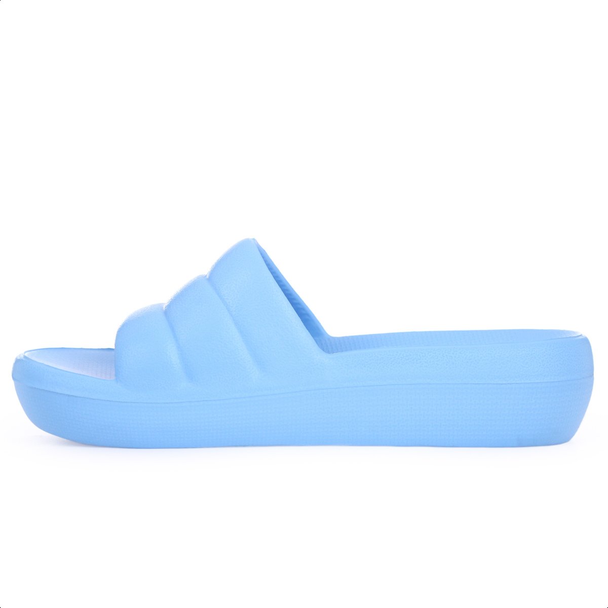 Chinelo Piccadilly Slide Marshmallow Azul Celeste - Feminino Azul 2