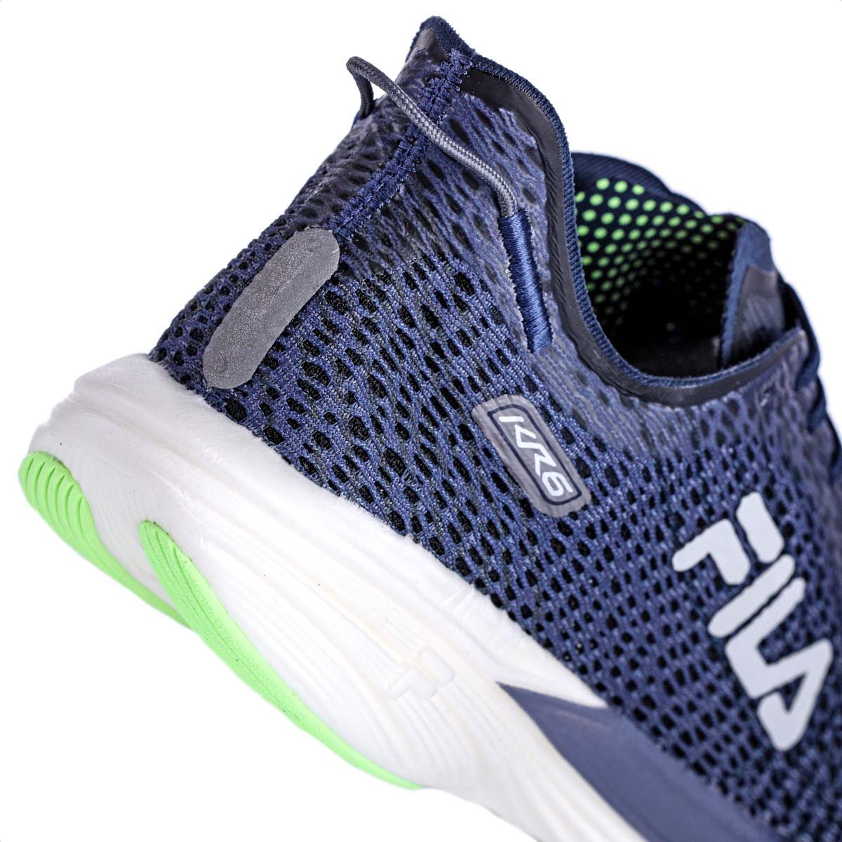 Tenis Fila KR6 Azul Granito Marinho e Verde - Masculino Azul 8