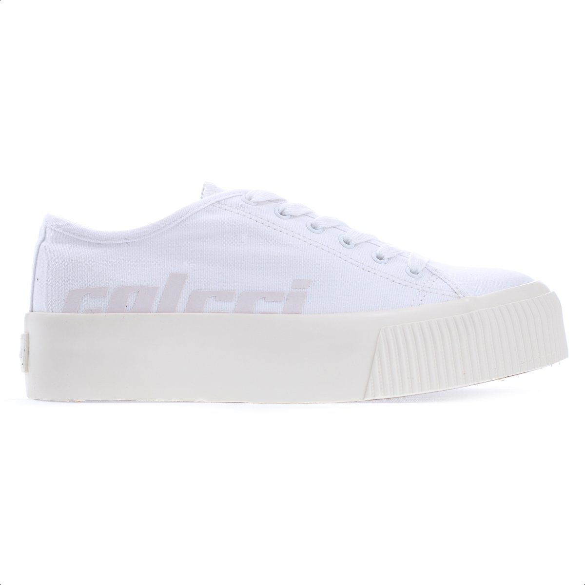 Tenis Colcci F Gravis Branco e Bege - Feminino