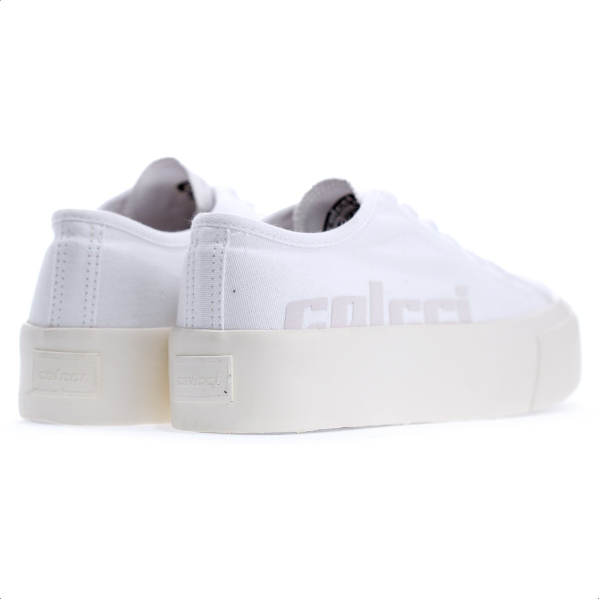 Tenis Colcci F Gravis Branco e Bege - Feminino Branco 4