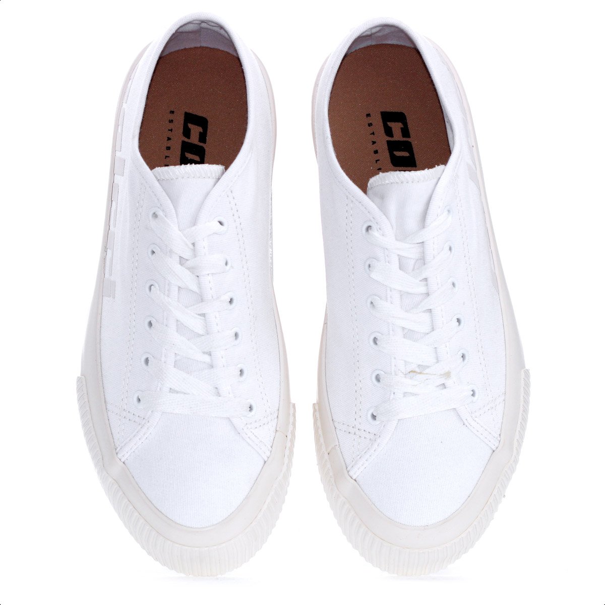 Tenis Colcci F Gravis Branco e Bege - Feminino Branco 5