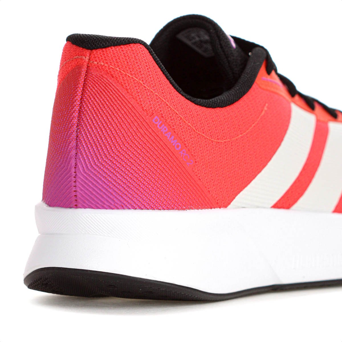 Tenis Adidas Duramo RC2 Vermelho Neon Branco e Lilas - Masculino         Vermelho 7