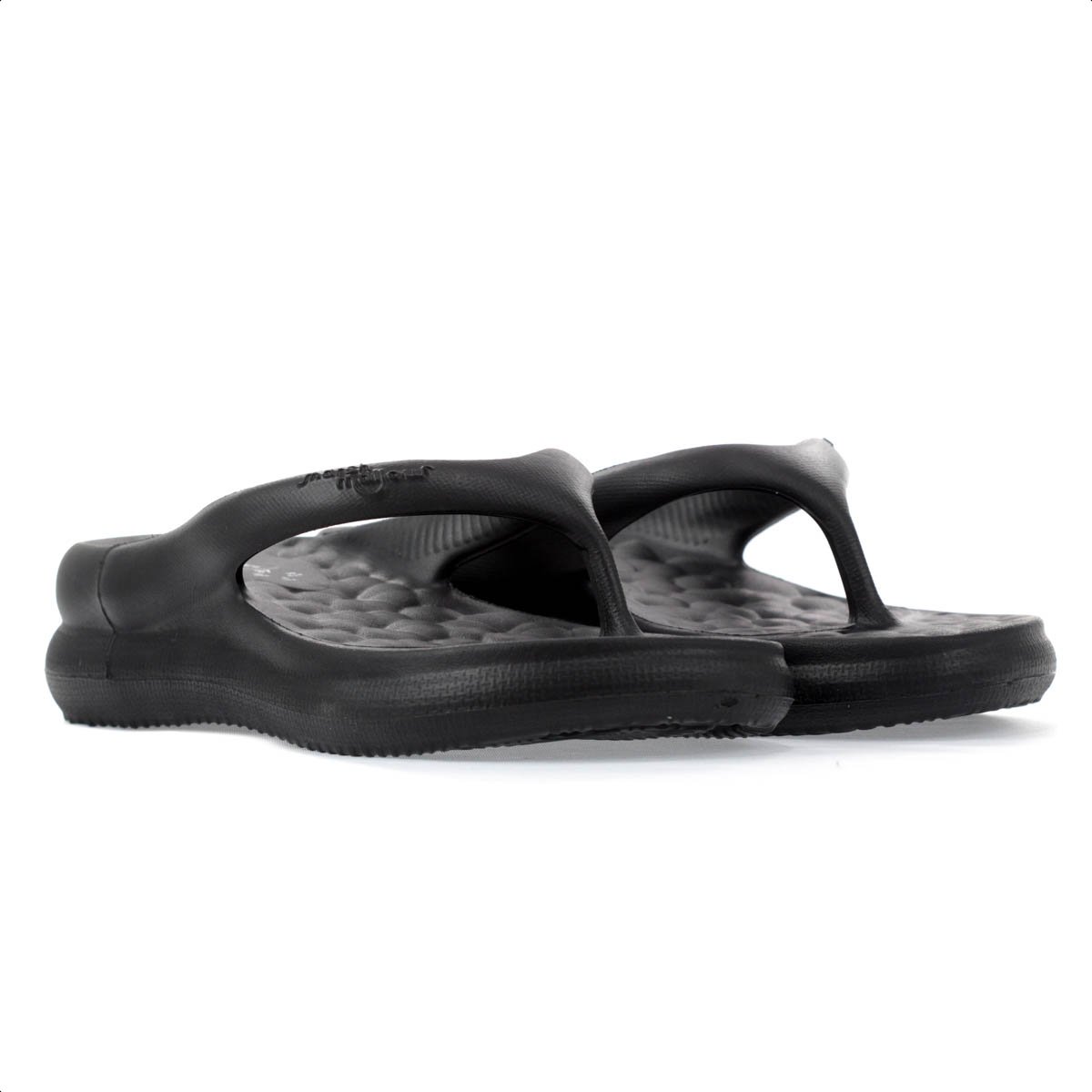 Chinelo Piccadilly Marshmallow Preto - Feminino Preto 4