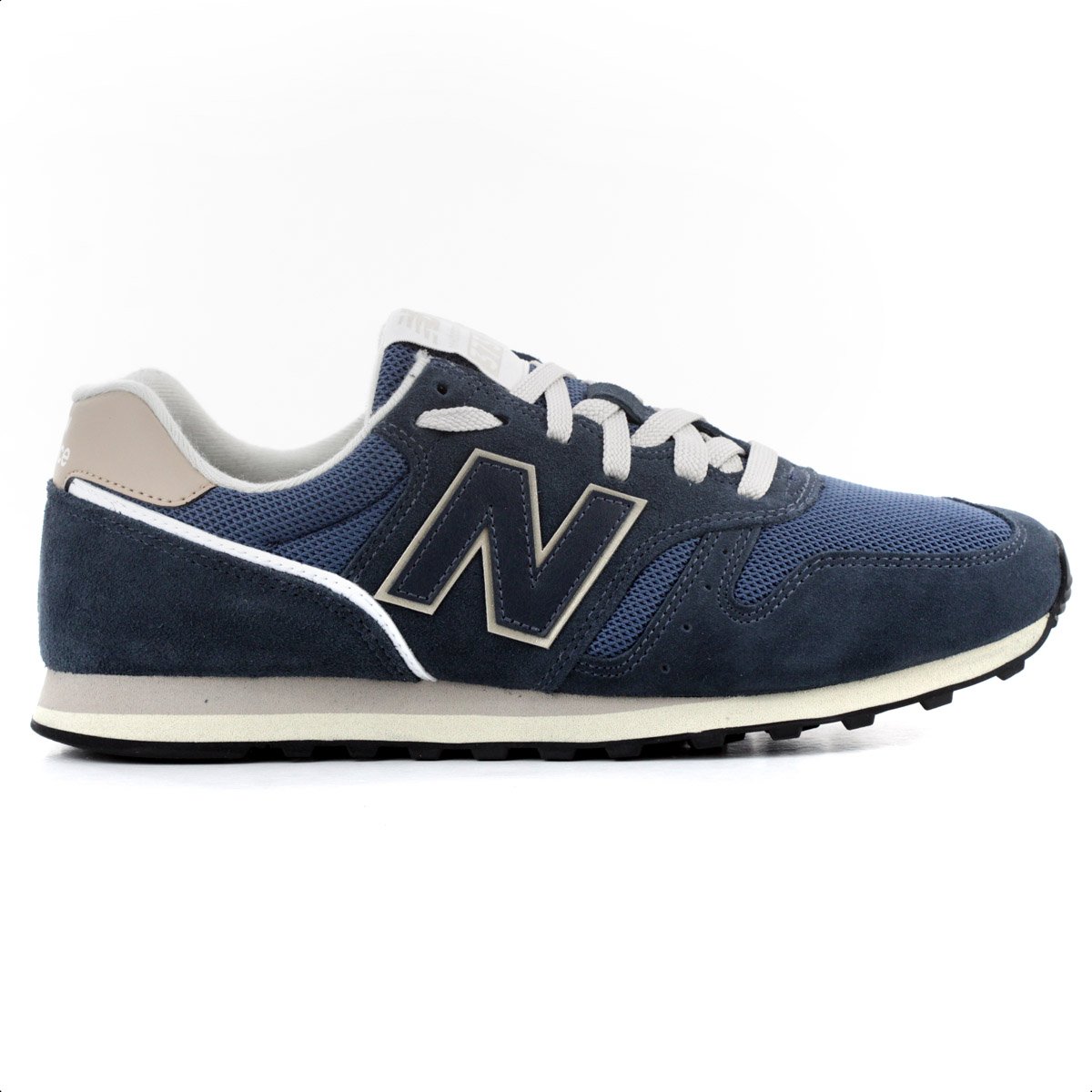 Tenis New Balance ML373V2 Marinho e Bege - Masculino