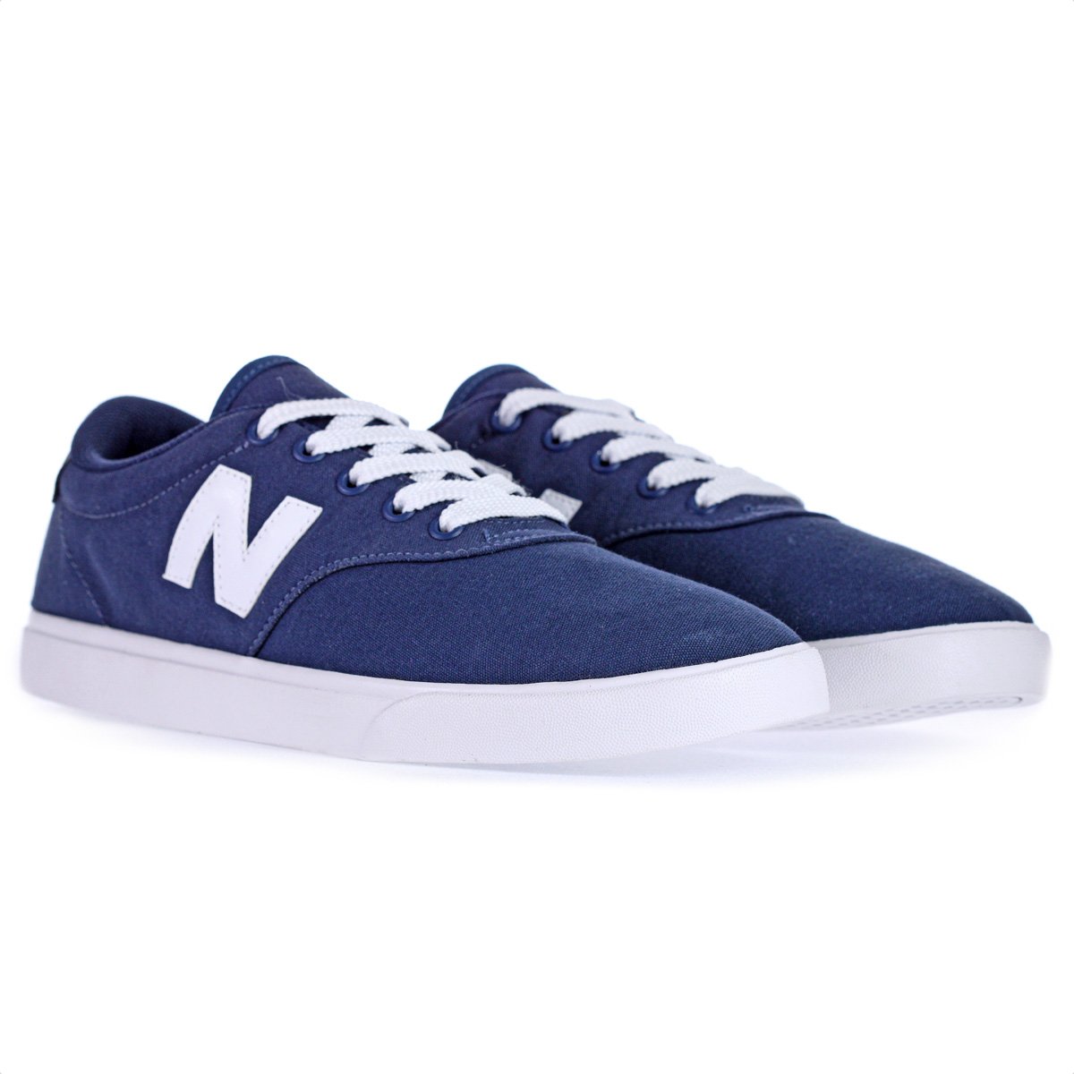 Tenis New Balance 55 Marinho e Branco - Masculino Azul Escuro 4
