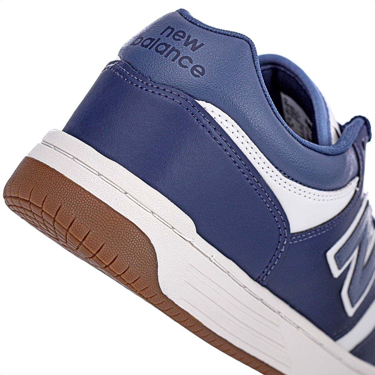 Tenis New Balance 480 Low Azul Marinho - Masculino Azul Escuro/Branco 8