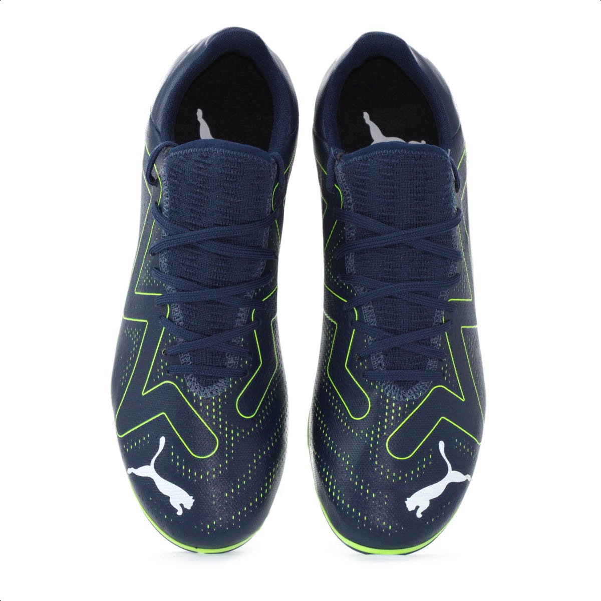 Chuteira Puma Campo Future Play FG/AG Persian Marinho e Verde - Masculino Azul/Verde 5