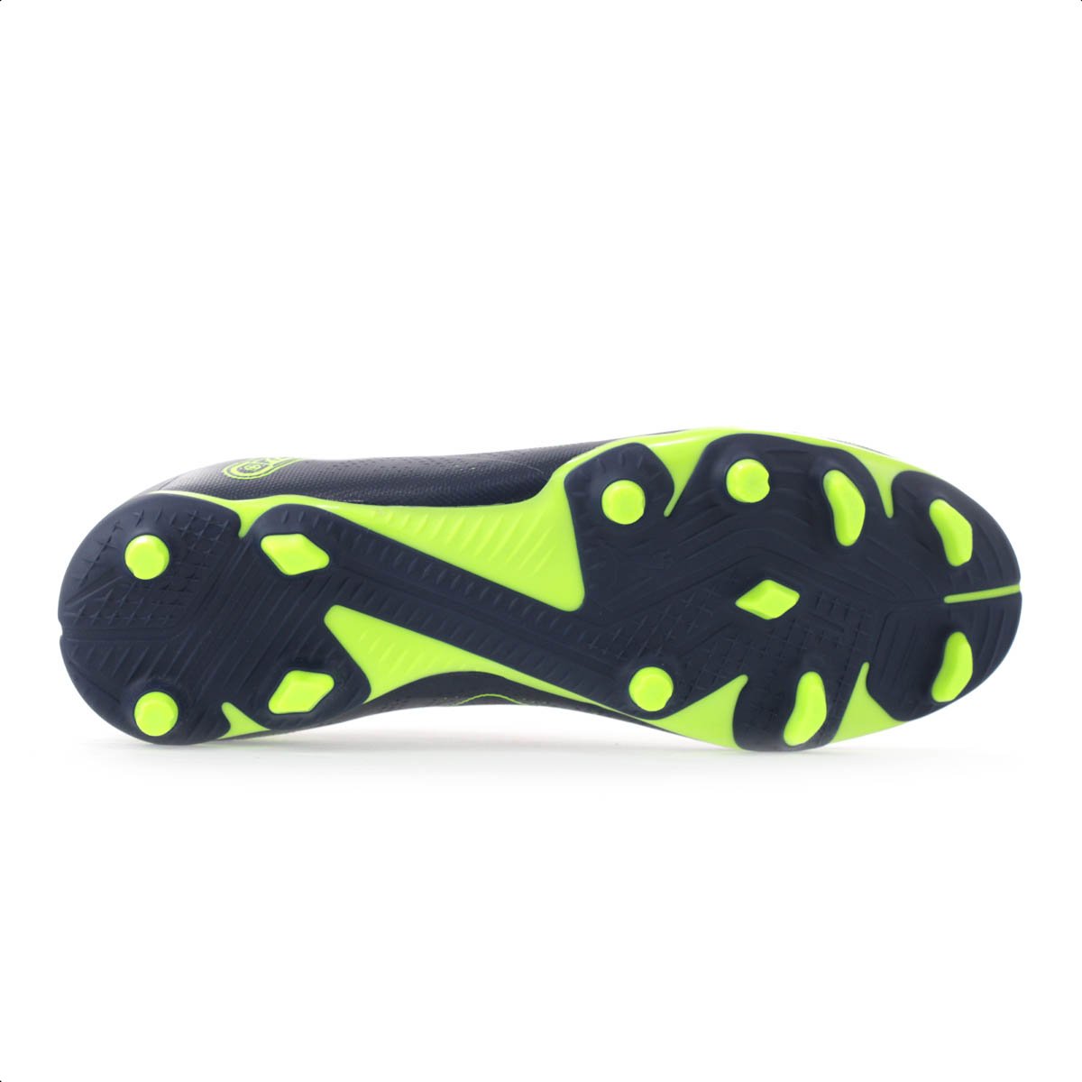 Chuteira Puma Campo Future Play FG/AG Persian Marinho e Verde - Masculino Azul/Verde 6