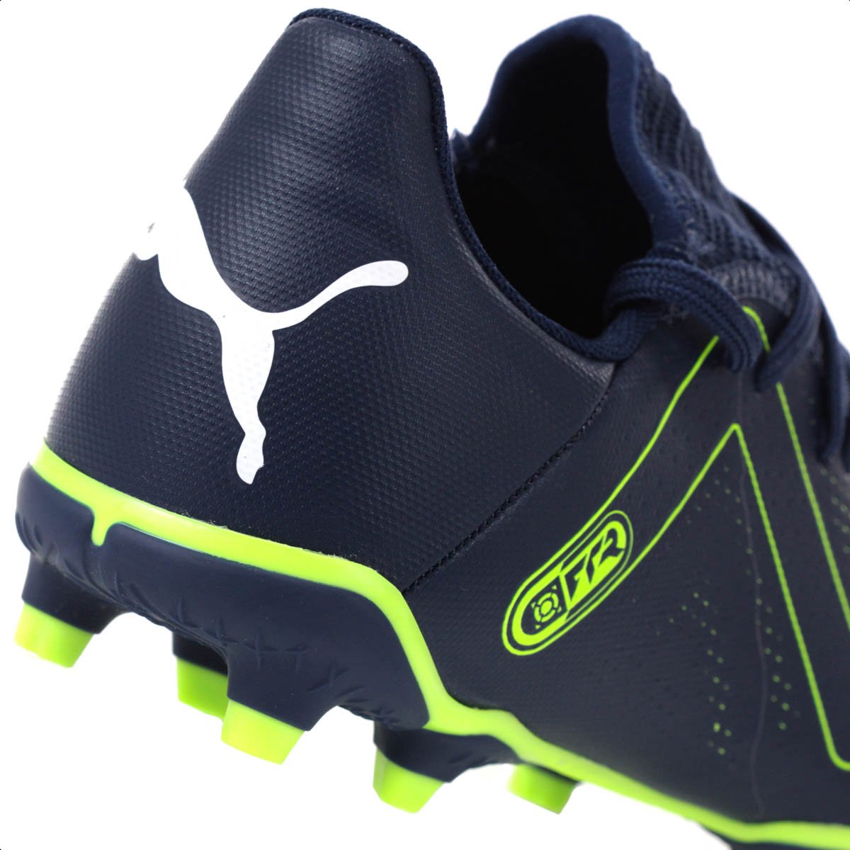 Chuteira Puma Campo Future Play FG/AG Persian Marinho e Verde - Masculino Azul/Verde 8