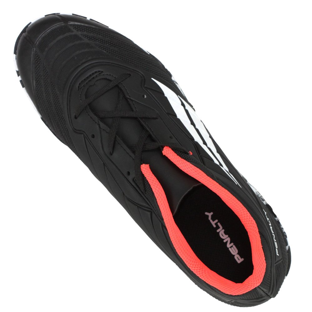 Chuteira Penalty Society Matis Kids XXI Preta e Branca - Infantil Preto 5