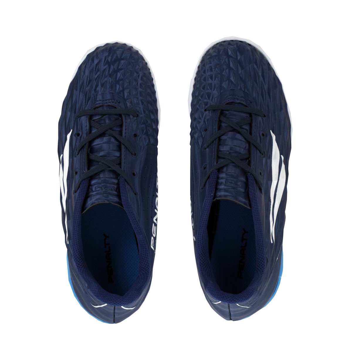 Chuteira Penalty Society Se7e XXI Azul e Branca - Infantil Azul 5