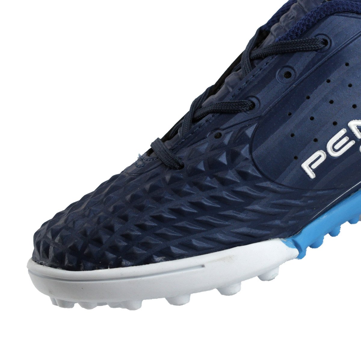 Chuteira Penalty Society Se7e XXI Azul e Branca - Infantil Azul 7