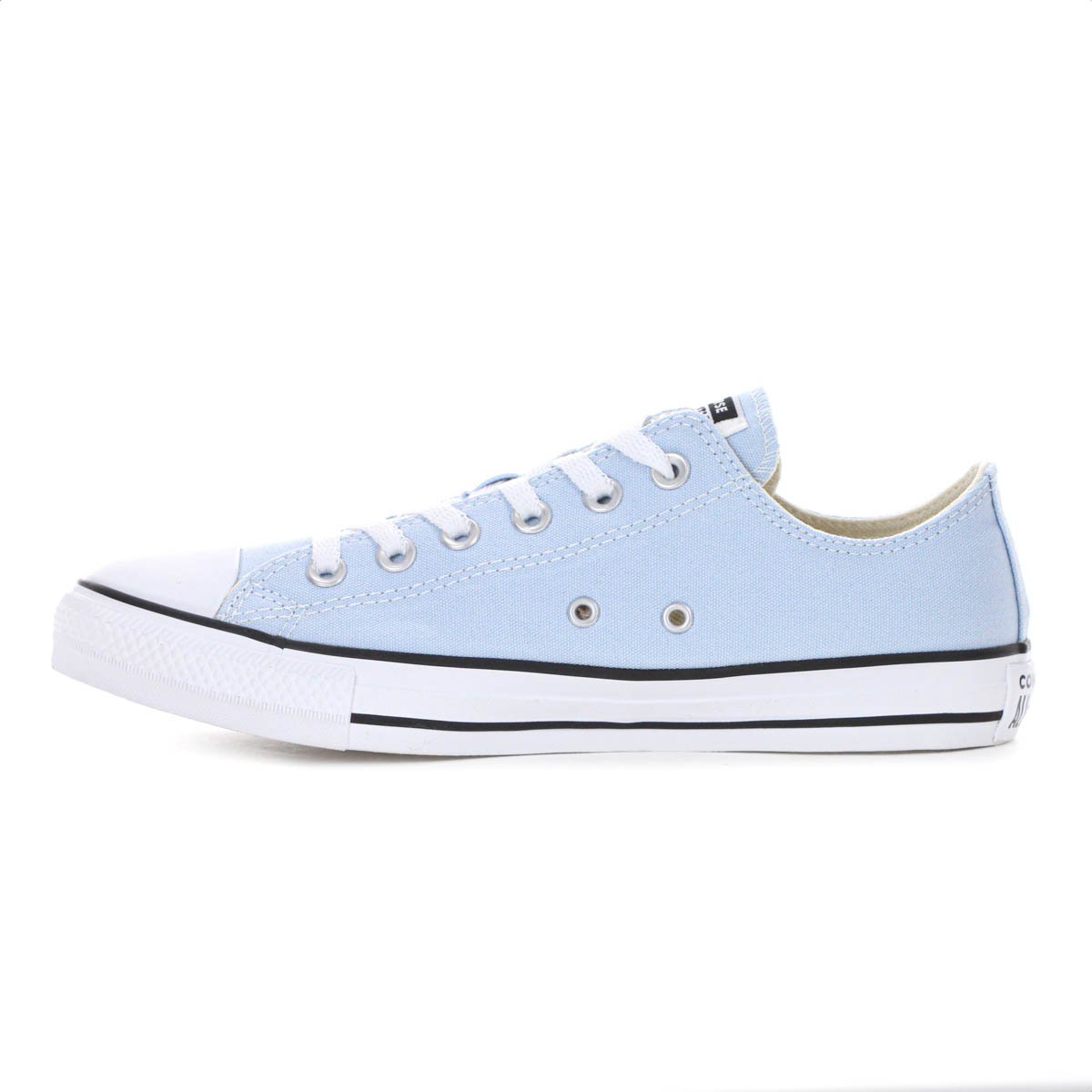 Tenis Converse Chuck Taylor Seasonal All Star Cano Baixo Azul Claro - Feminino Azul 2