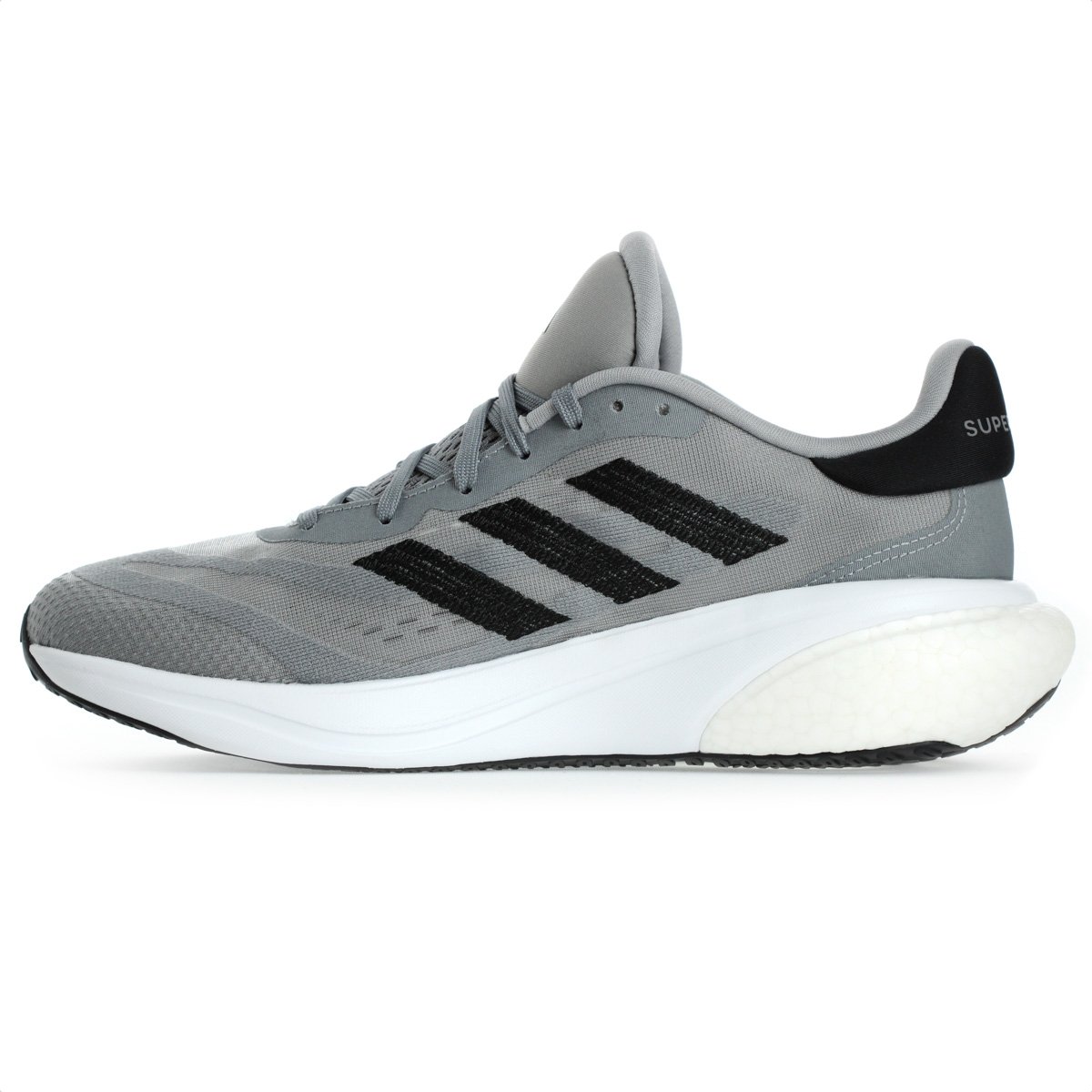 Tenis Adidas Supernova 3 Cinza e Preto - Masculino Cinza 2