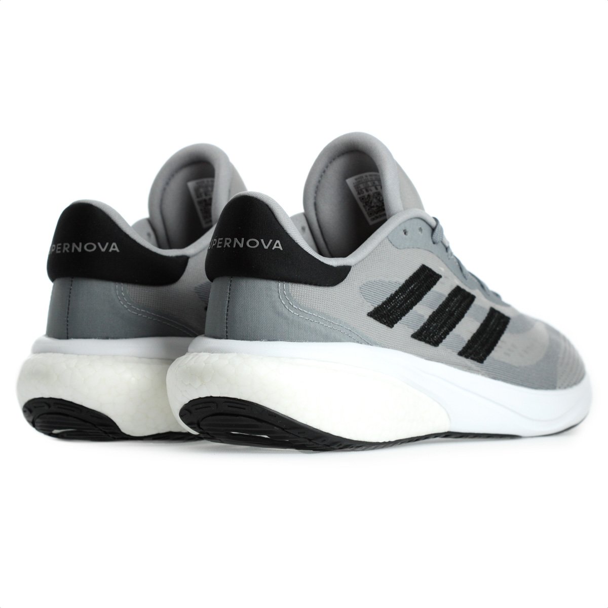 Tenis Adidas Supernova 3 Cinza e Preto - Masculino Cinza 4