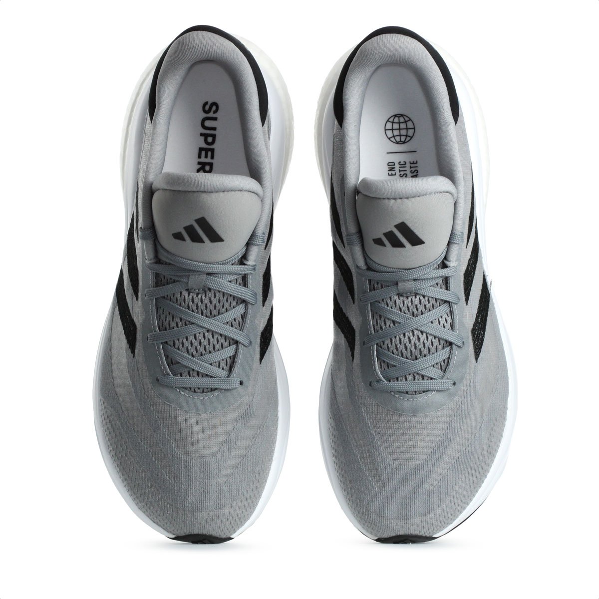 Tenis Adidas Supernova 3 Cinza e Preto - Masculino Cinza 5