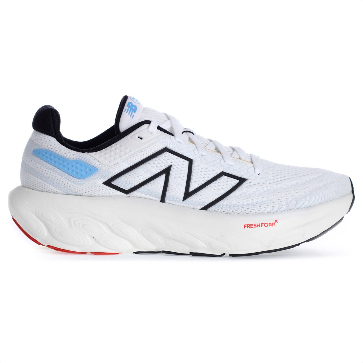 Tenis New Balance 1080 V13 Branco e Preto - Masculino