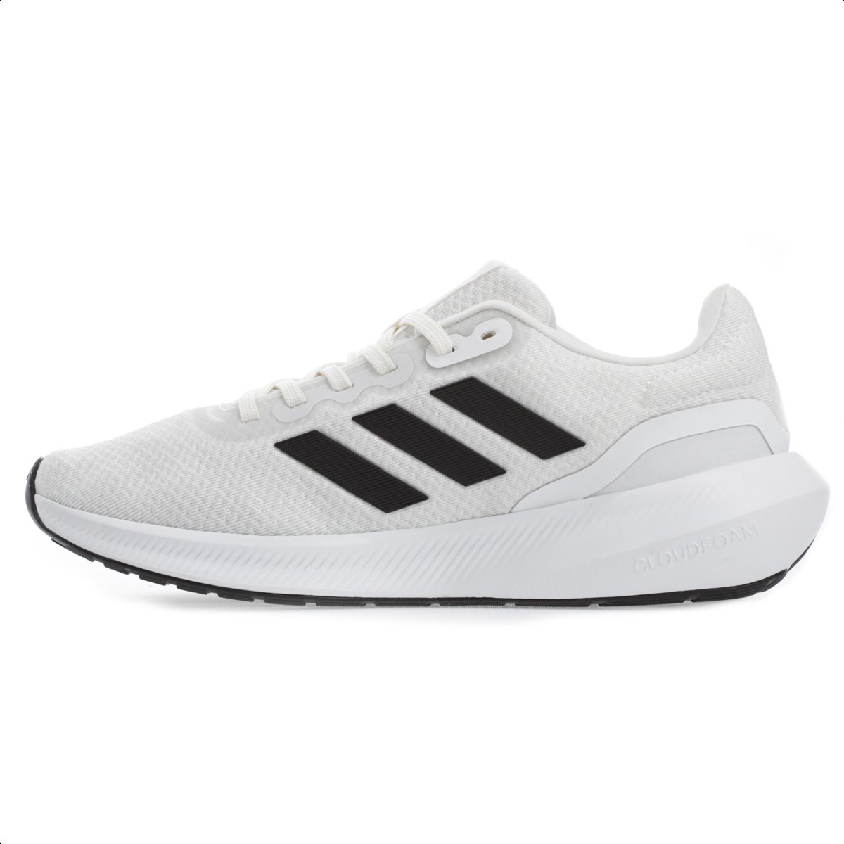 Tenis Adidas Runfalcon 3.0 Branco e Preto - Masculino Branco 3