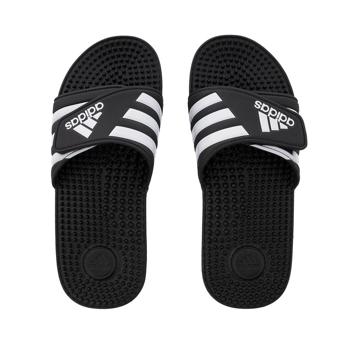 Chinelo Adidas Adissage Preto e Branco - Unissex