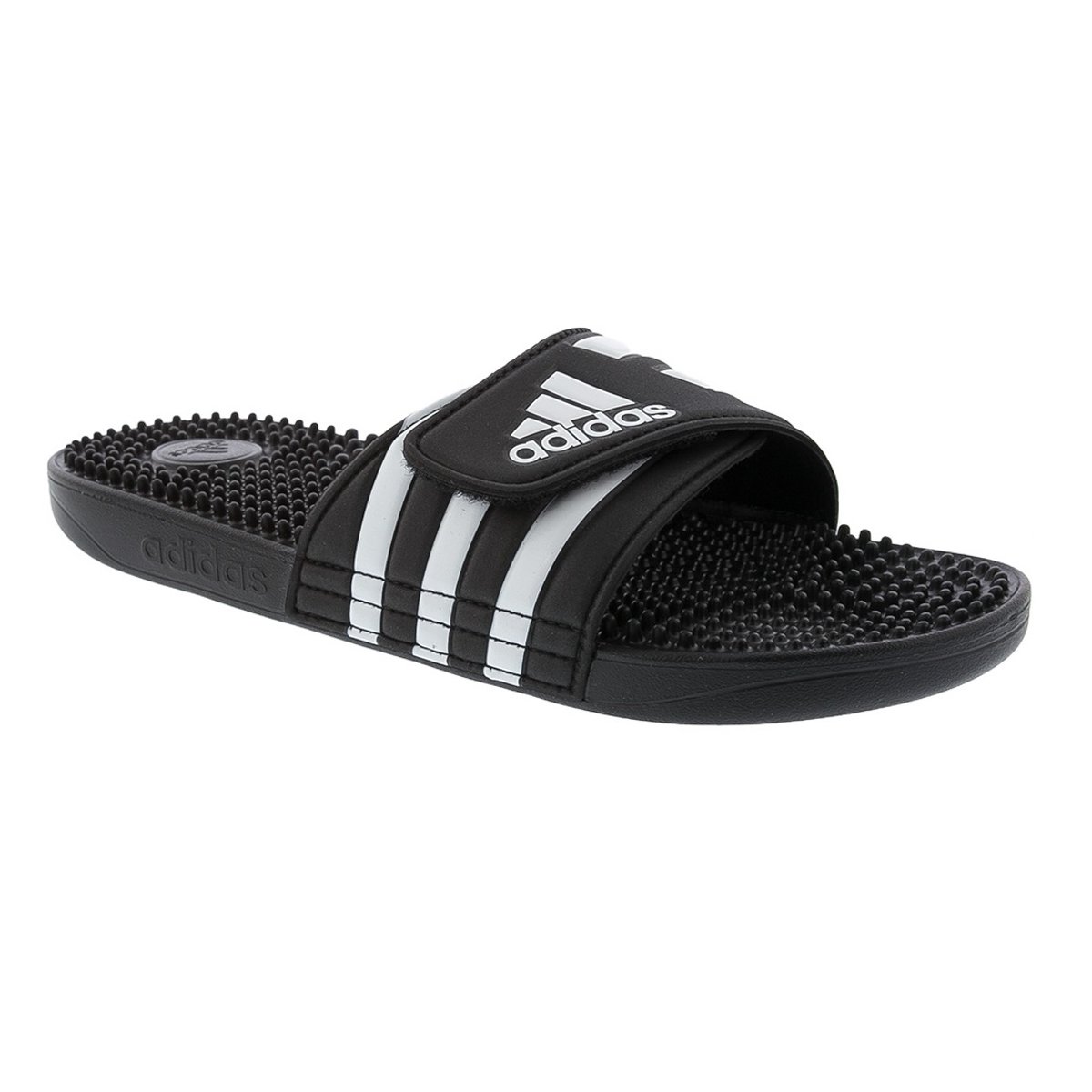 Chinelo Adidas Adissage Preto e Branco - Unissex Preto 2