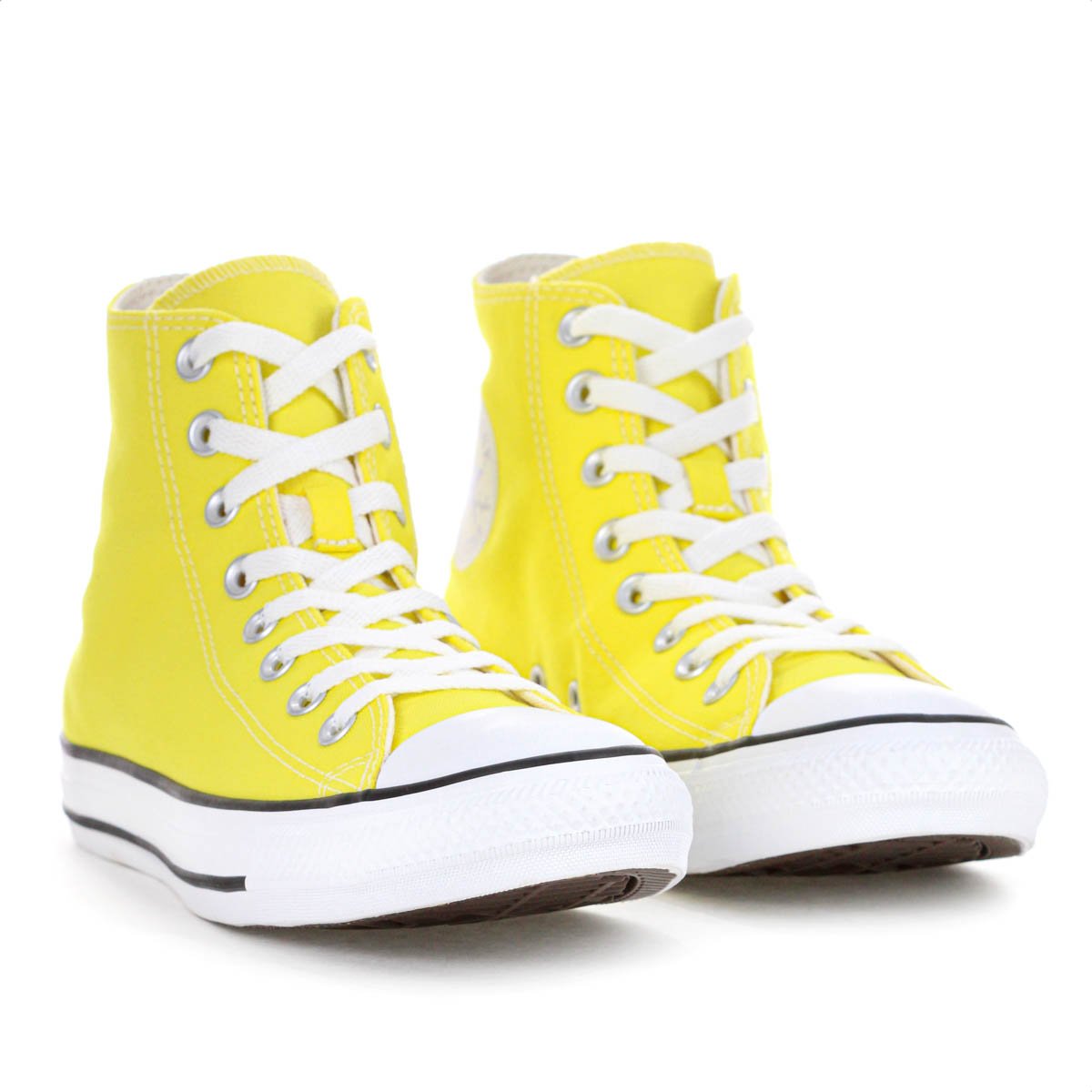 Tenis Converse Chuck Taylor Seasonal All Star Cano Alto Amarelo - Feminino Amarelo 4