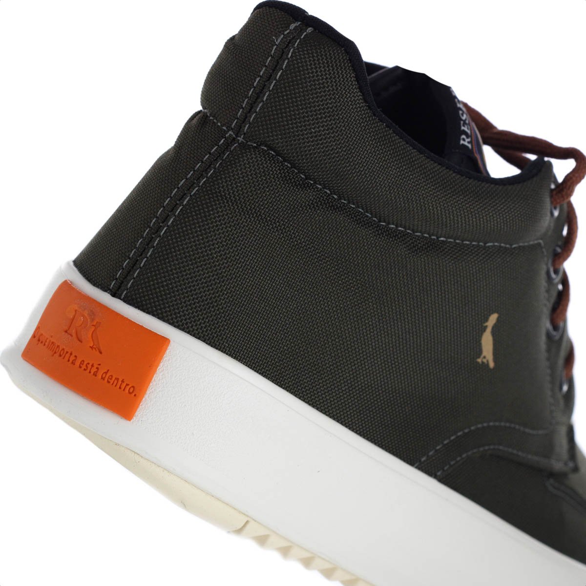 Tenis Reserva Captoe HI Camp Verde e Branco - Masculino Verde 9