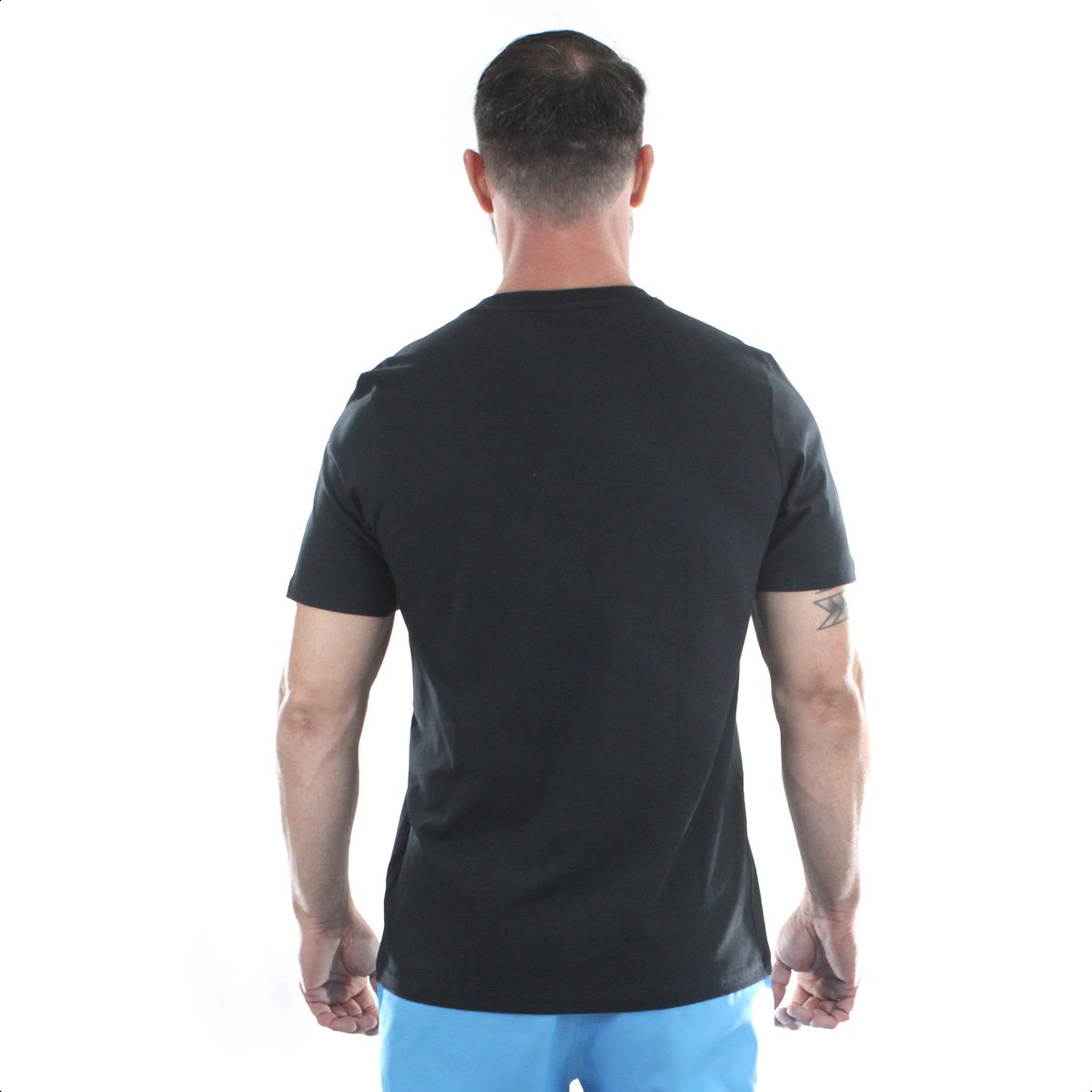 Camiseta Fila Letter Outline Preto - Masculino Preto 4