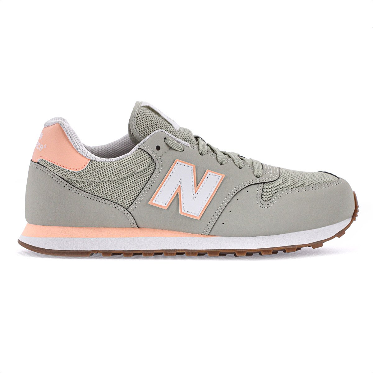 Tenis New Balance 500V2 Verde Oliva - Feminino