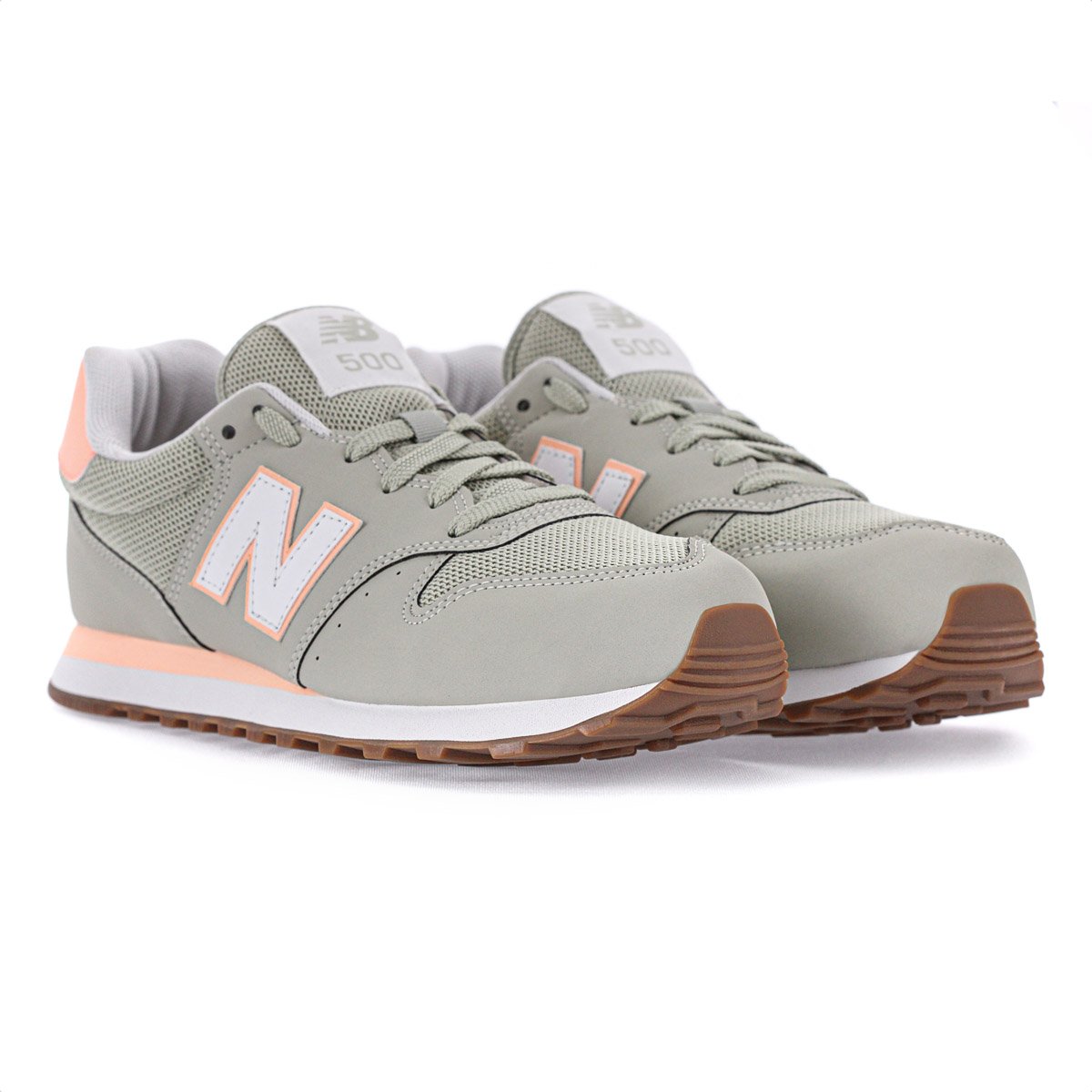 Tenis New Balance 500V2 Verde Oliva - Feminino Verde 3