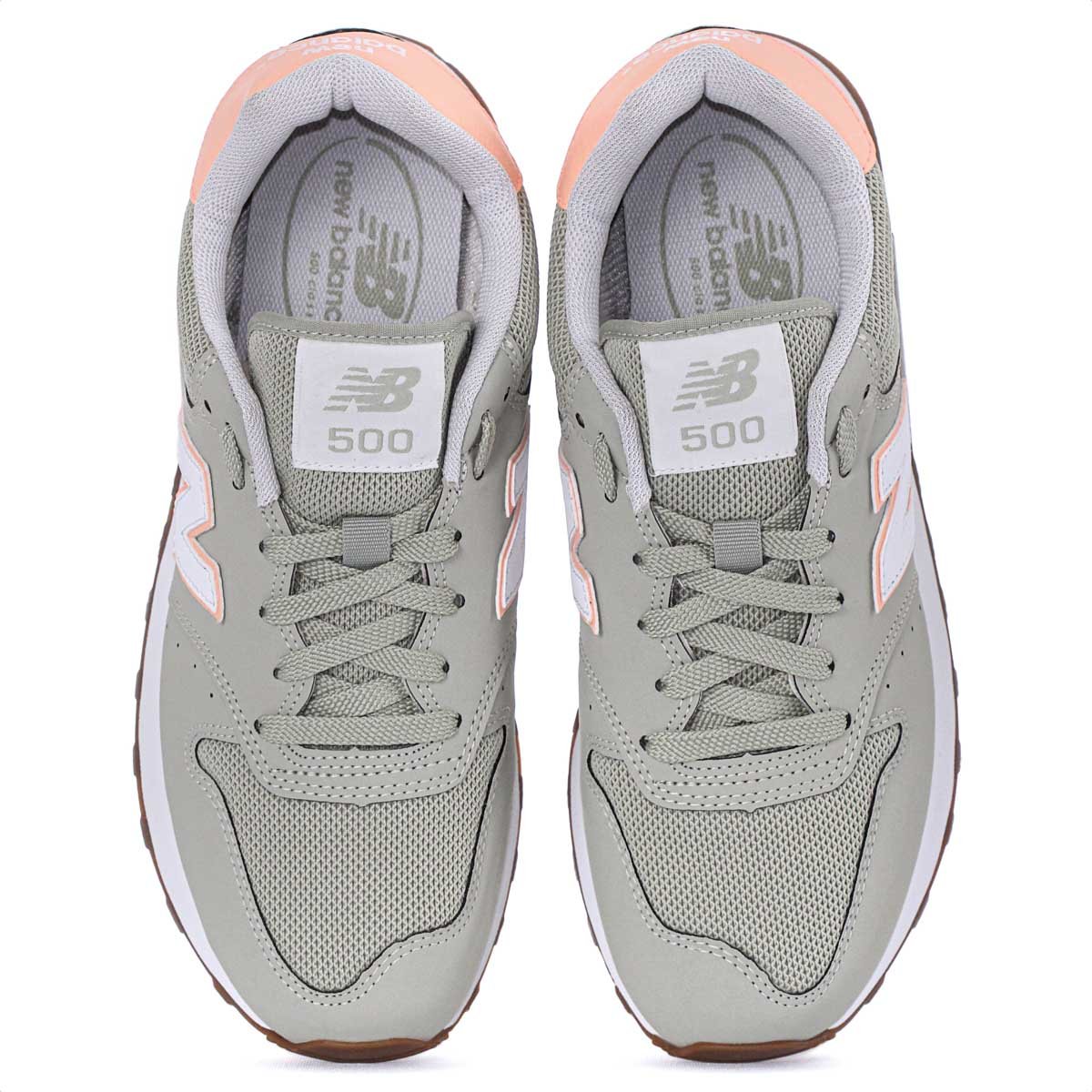 Tenis New Balance 500V2 Verde Oliva - Feminino Verde 5