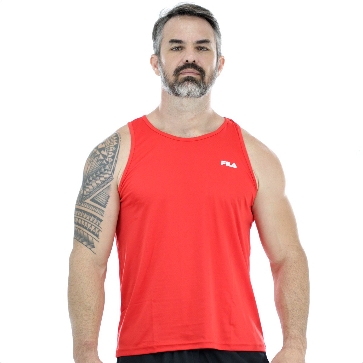 Regata Fila Basic Sports Polygin Vermelha - Masculina