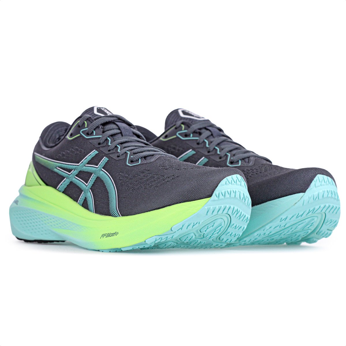 Tenis Asics Gel-Kayano 30 Cinza Verde e Azul - Masculino Cinza 3