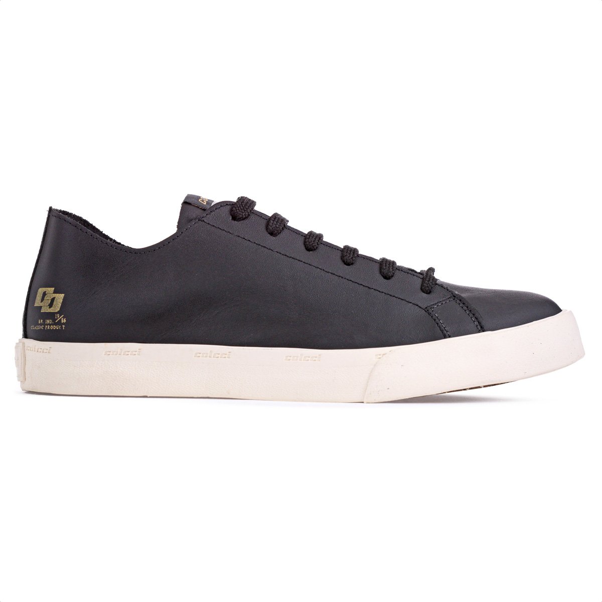 Tenis Colcci F Simple Novus Preto e Off White - Feminino