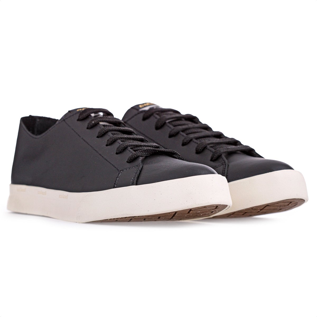 Tenis Colcci F Simple Novus Preto e Off White - Feminino Preto 3