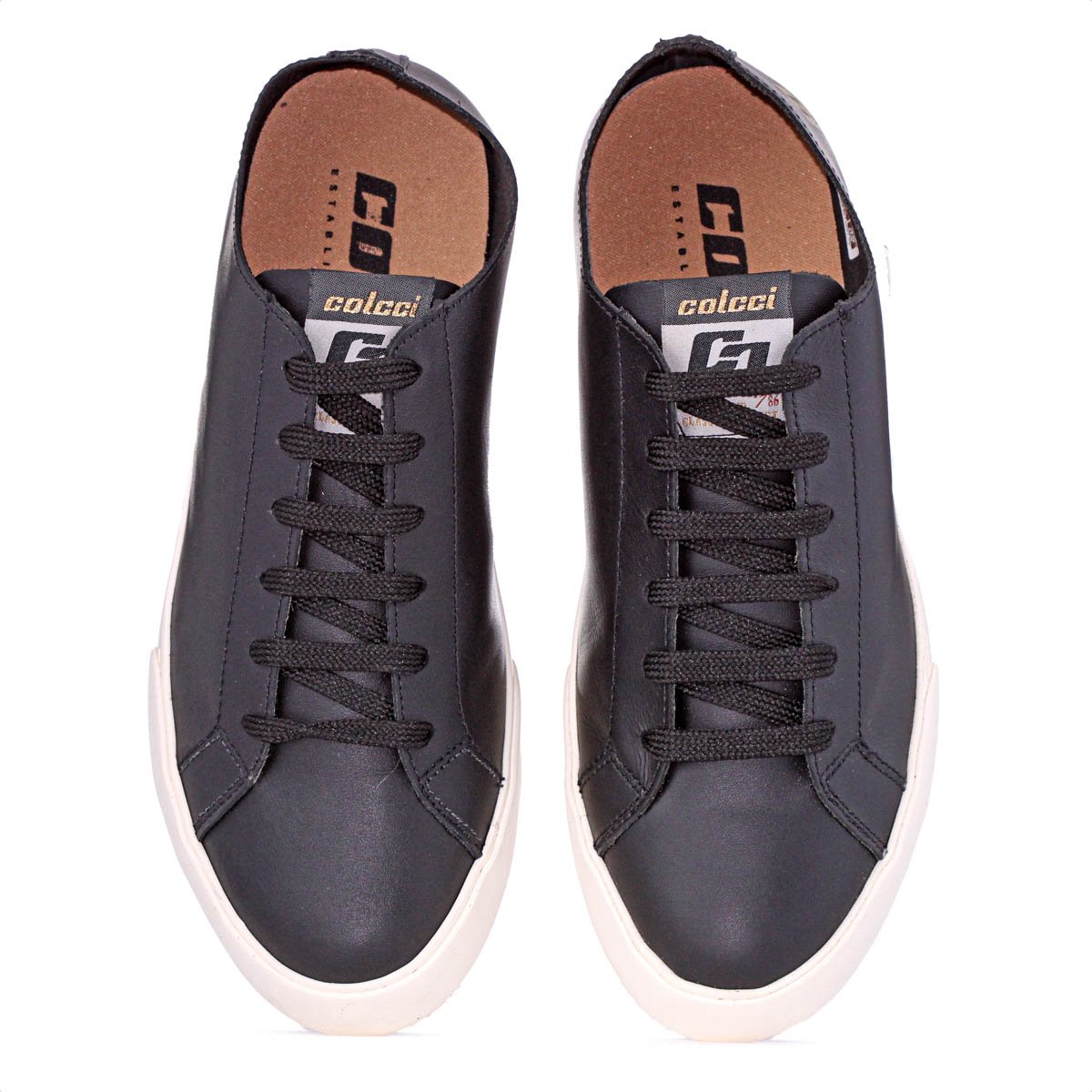 Tenis Colcci F Simple Novus Preto e Off White - Feminino Preto 5