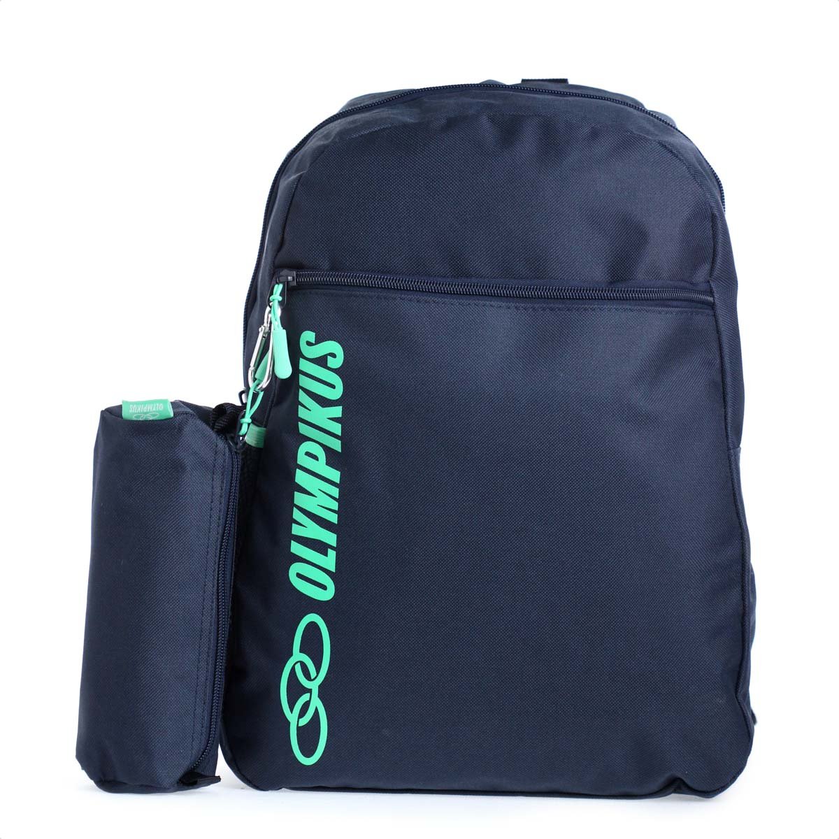 Mochila Olympikus Juvenil Marinho e Verde - Unissex