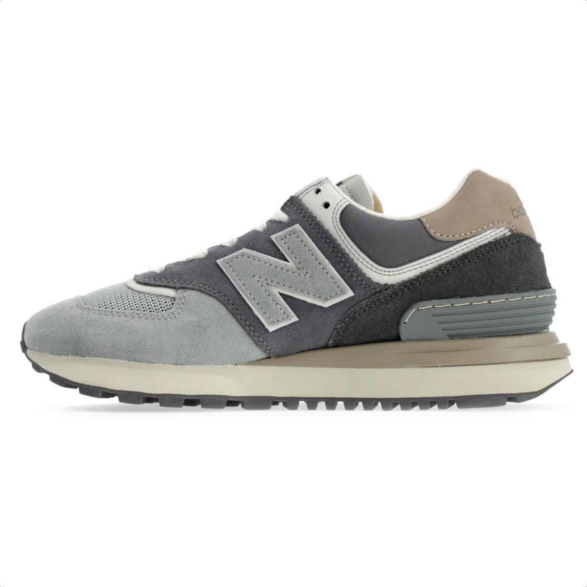 Tenis New Balance 574 Legacy Cinza e Bege - Unissex Cinza 2