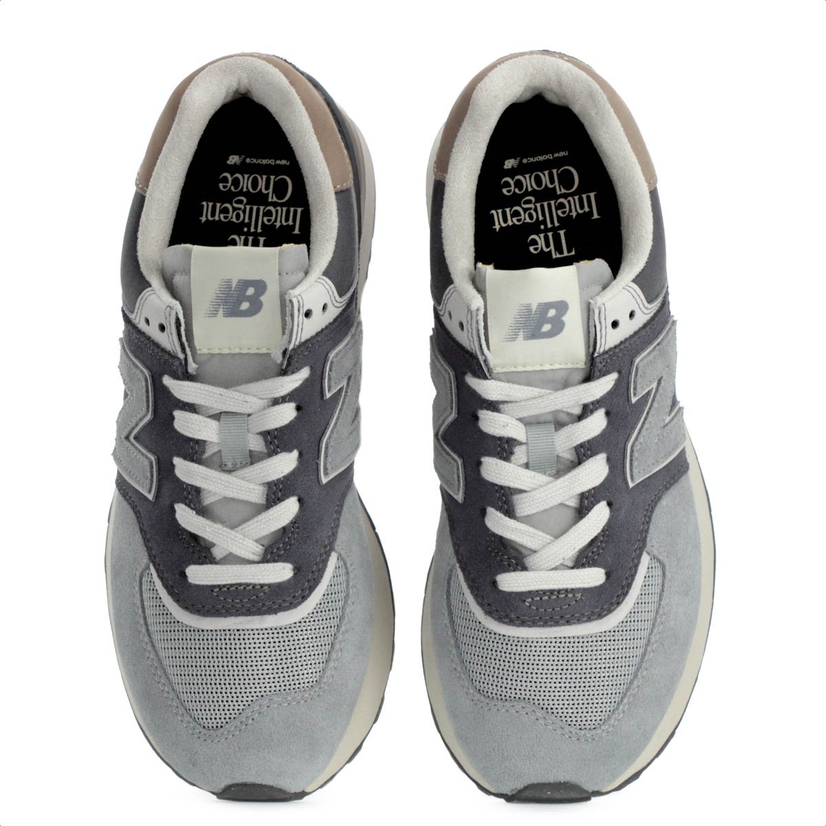 Tenis New Balance 574 Legacy Cinza e Bege - Unissex Cinza 5