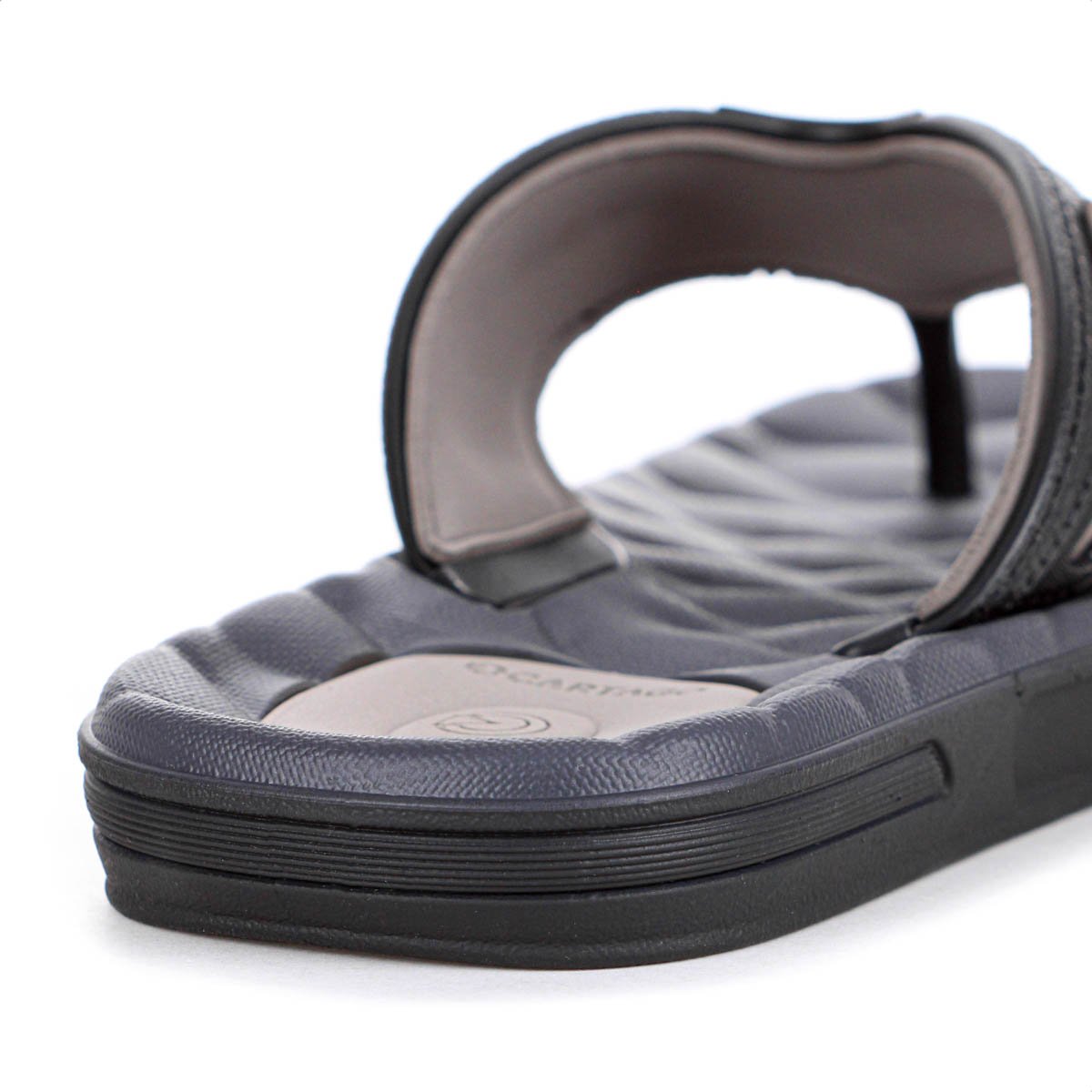 Chinelo Cartago Egeu IV Preto e Cinza Basalto - Masculino Preto 9