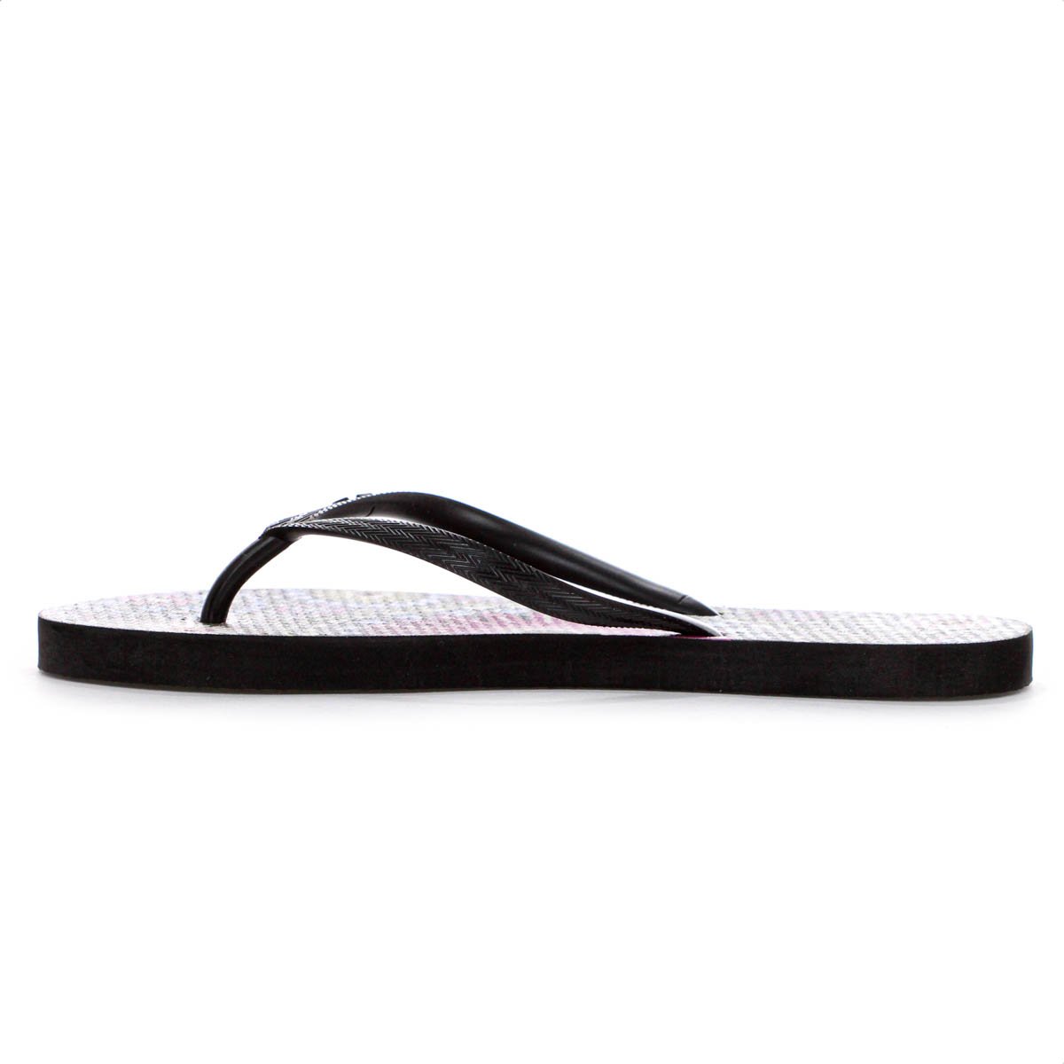 Chinelo Brizza Arezzo Estampa Color Preto - Feminino Preto 5