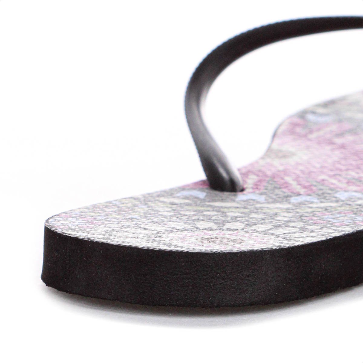 Chinelo Brizza Arezzo Estampa Color Preto - Feminino Preto 10